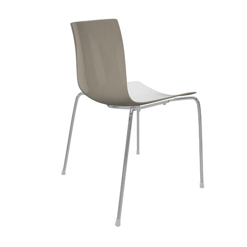 Catifa 46 0251 Chair Bicolored Frame Chrome